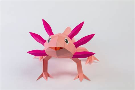 Axolotl Papercraft