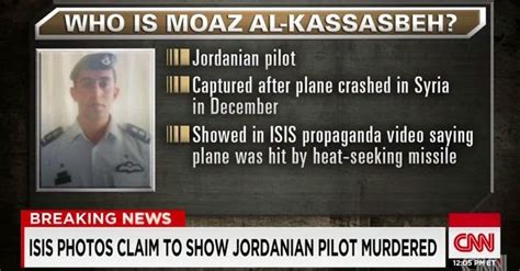 Isis Images Appear To Show Jordanian Pilot