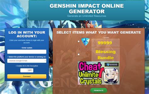 Genshin Impact Cheat Sheet