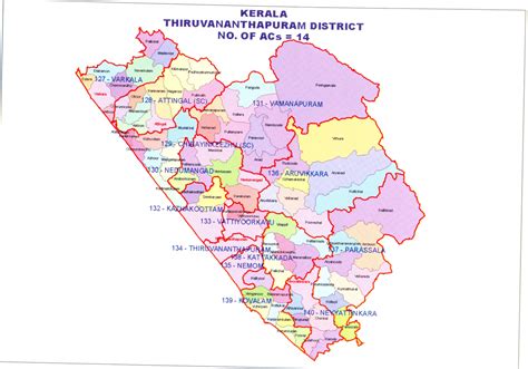 Here we have specialised maps that encompass the entirety of kerala in all its glory. Vote-shares and assessment - Constituencies in Thiruvananthapuram district - Pseudo Psephology