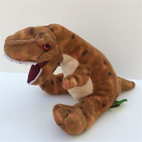 Wild Republic Plush T Rex Sitting Dinosaur Cuddlekins 9 Tall Stuffed