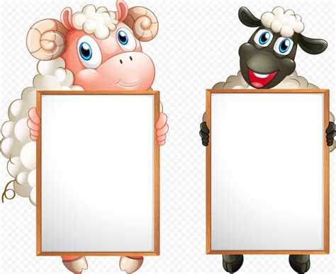 If yes, here are two easy tutorials to draw a cow step by step for kids! Standing Up Cartoon Black & White Sheep | Citypng