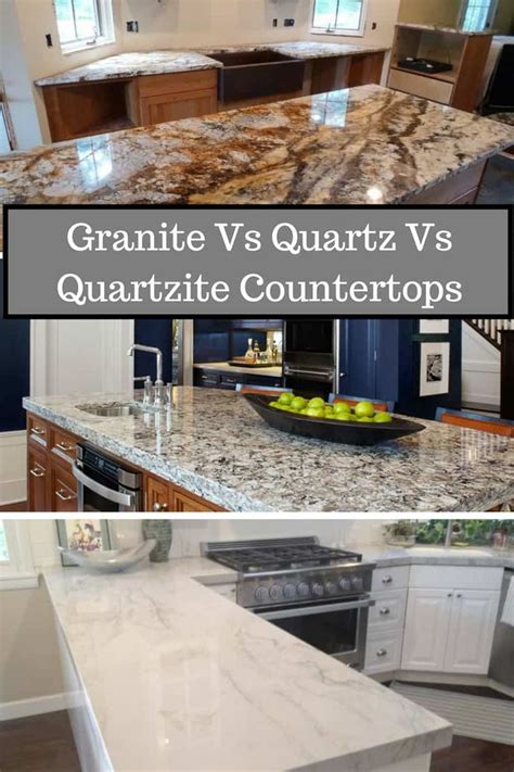 Quartz Vs Quartzite Vs Granite Kitchen Countertops Comparison Guide