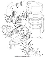 Gravely 47316 Grass Bagger PM Series Parts Diagrams