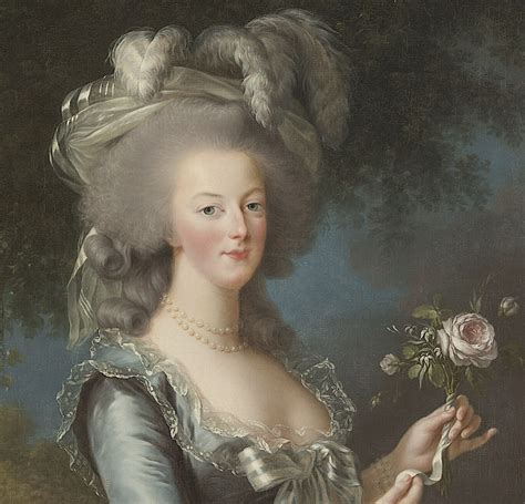 Marie Antoinette à La Rose Par Madame Vigée Lebrun