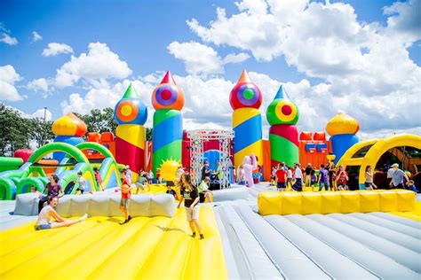 The Worlds Largest Bounce House Is Coming To Texas In 2017