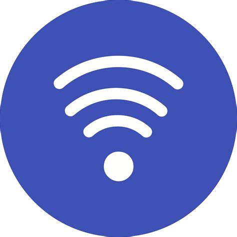 Wifi Flat Round Icon Iconbunny