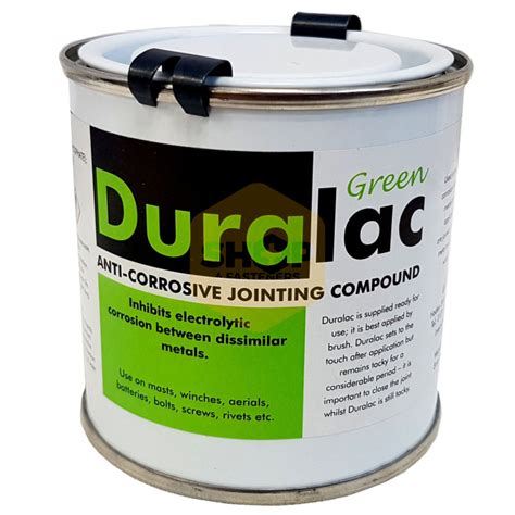 Duralac Anti-Corrosive Jointing Compound - Green 500ml Tin - Shop4Fasteners