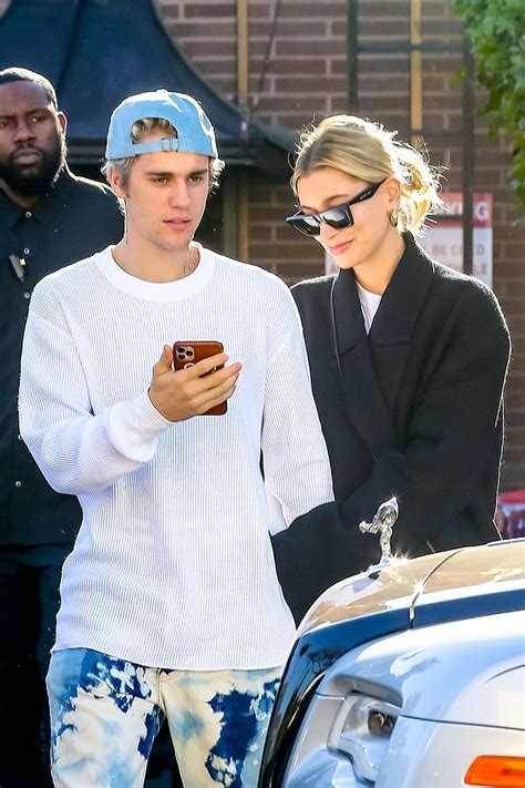 Justin bieber, 24, and hailey baldwin, 22, who changed her last name to bieber, married in justin said he wishes that hailey would take just a little pressure off herself as a new wife, saying: Justin Bieber holds hands with wife Hailey Bieber after a ...