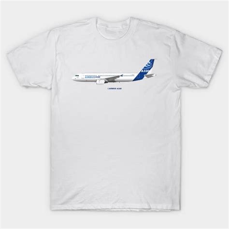 Airbus A320 With Winglets Airbus A320 Airplane T Shirt Teepublic