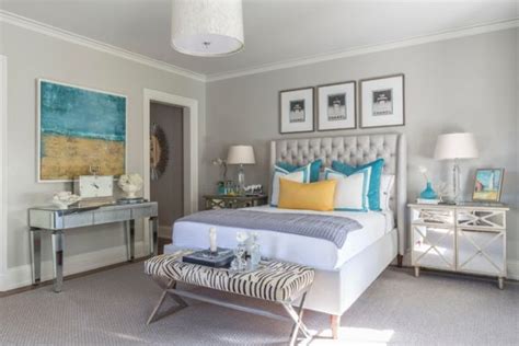 Turquoise makes a gorgeous contrast in front of a white canvas. Create A Soothing Atmosphere With A Turquoise Bedroom Décor