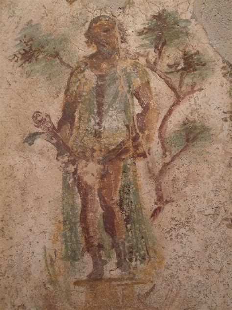Roman Fresco Painting Of Priapus Wall Painting In The Lupa Flickr