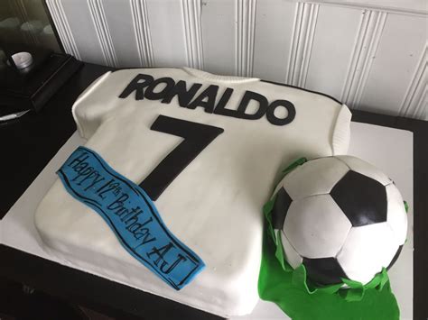 Soccer Jersey Cake Ronaldo Cake Tortas Deportivas Tortas Para Niños