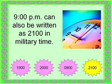 Student Survive 2 Thrive Free Practice Test Military Time And