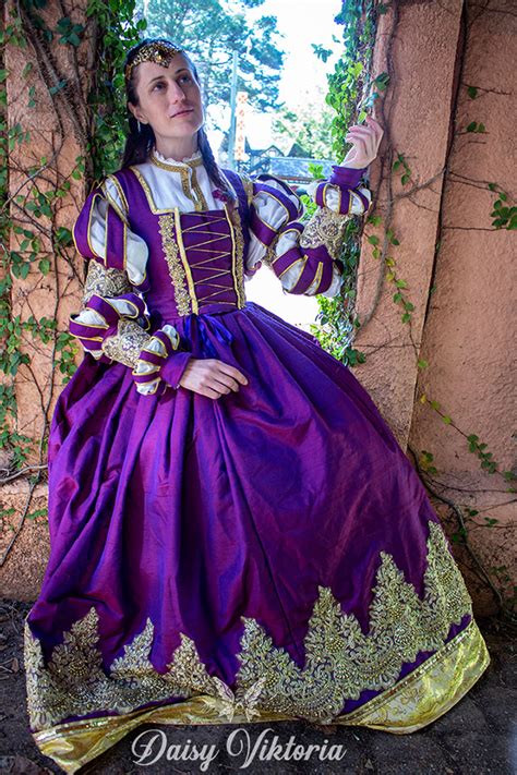 Renaissance Fantasy Gown Faerie Queen Costuming
