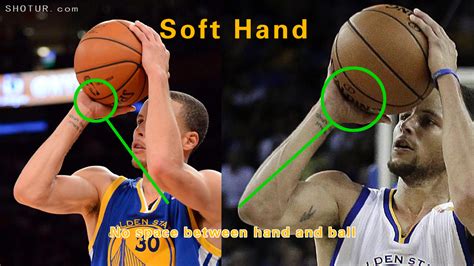 Stephen Curry Shooting Form Soft Hand 16 Shotur Basketball Jump Shot Tips