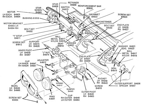 Headlight Assembly Diagram View Chicago Corvette Supply
