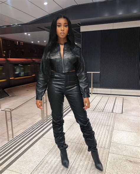 Pin By Dan Johnston On Style In 2021 Black Women Fashion Leather