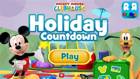 Mickey Mouse Clubhouse By Disney Holiday Countdown Gameplay Video