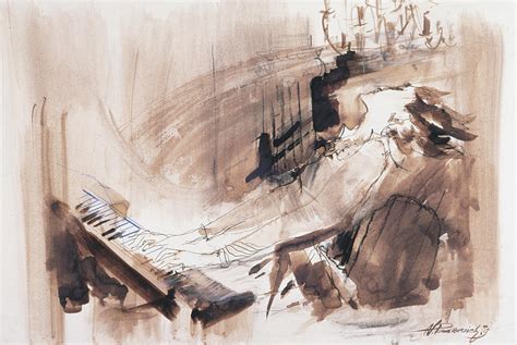 Woman Pianist Painting By Nicolay Paskevich Fine Art America