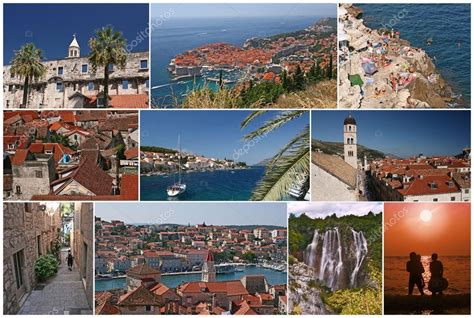 Gta 5 mod menu download xbox one apk / gta mod menu free download xbox one. Croatia, collage postcard — Stock Photo © alga38 #38296305
