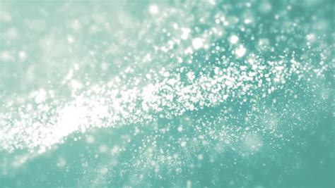 Elegant Aquamarine Background Abstract With Snowflakes
