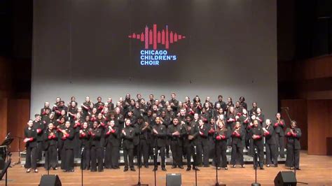 Chicago Childrens Choir Voice Of Chicago Run Children Run Youtube