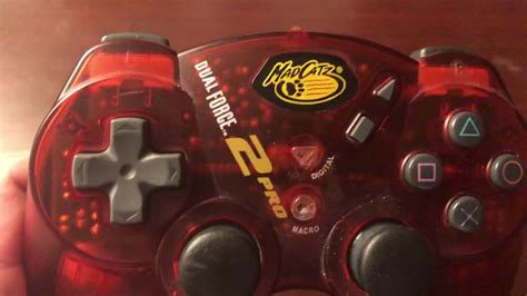 Accessory Review Madcatz Dual Force 2 Pro Ps2 Controller Youtube
