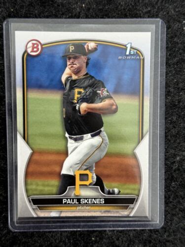 Bowman Draft Bd Paul Skenes Rc Ebay