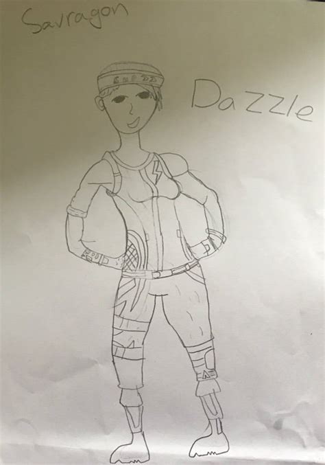 Dazzle Skin Art Fortnite Battle Royale Armory Amino