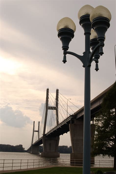 Quincy Bay Bridge Quincy Illinois Mississippi River Cross Flickr