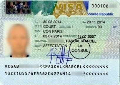 Visa Gabon Affaires Officiel En Jrs
