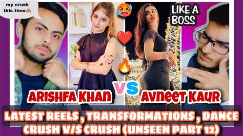 Pakistani Reaction On Arishfa Khan Vs Avneet Kaur Best Instagram Reels Crush S Battle Part