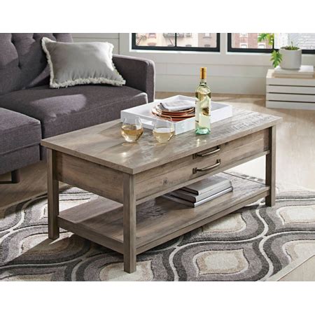 This style of coffee tables is always popular even for modern flats or houses. Better Homes & Gardens Modern Farmhouse Lift-Top Coffee ...
