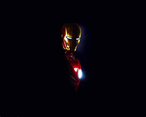 Desktop and mobile phone wallpaper 4k and 8k avengers: Cool Wallpaper of Iron Man Photo with Dark Background ...