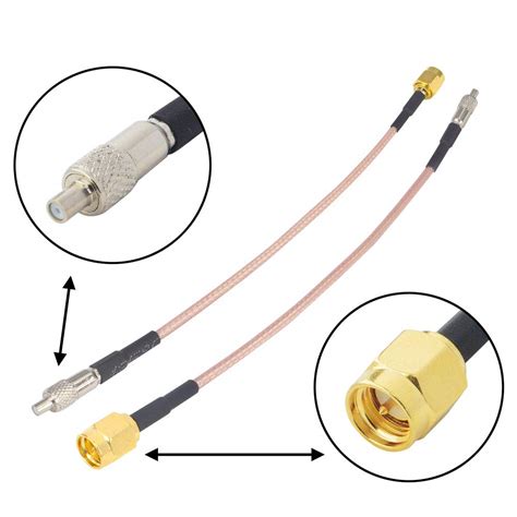 Buy Boobrie Sma Male To Ts Female Adapter Cable Cm Sma To Ts Rg