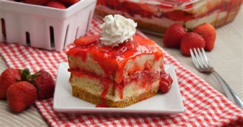 These Strawberry Shortcake Squares Are Wonderfully Delicious Enjoy
