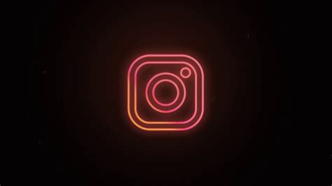 Social media Instagram Logo Neon flickering - Free motion ... We hope you enjoy our growing collection of hd images.