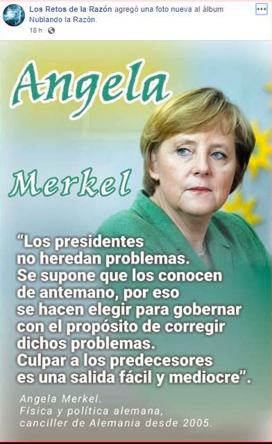 La Supuesta Cita De Angela Merkel Que Realmente Es De Un Tuitero