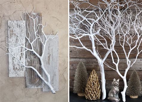 White Branches Wall Decor Decoration For Home