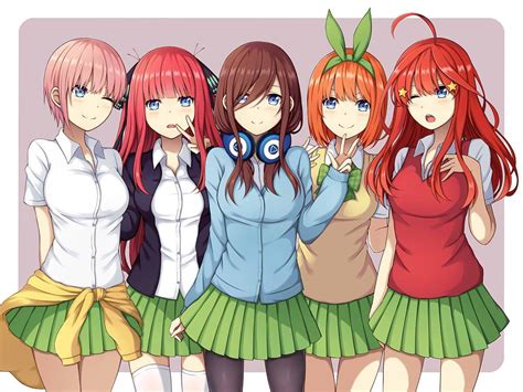 The Quintessential Quintuplets Wallpapers Top Free The Quintessential
