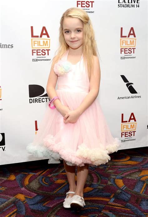 10 Year Old Mckenna Grace Hits The Red Carpet In A Chic Black Suit
