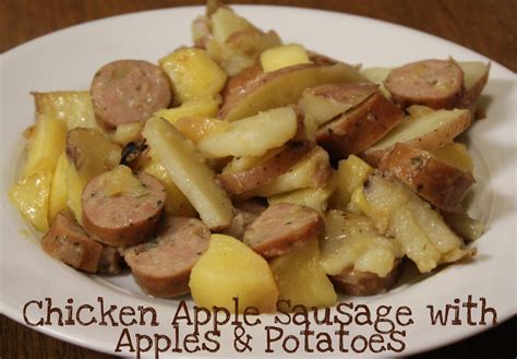 I expected some apple flavor using the apple chicken sausage and cooking it in apple juice. Perfect Fall Skillet Meal with Hillshire Farm Chicken ...
