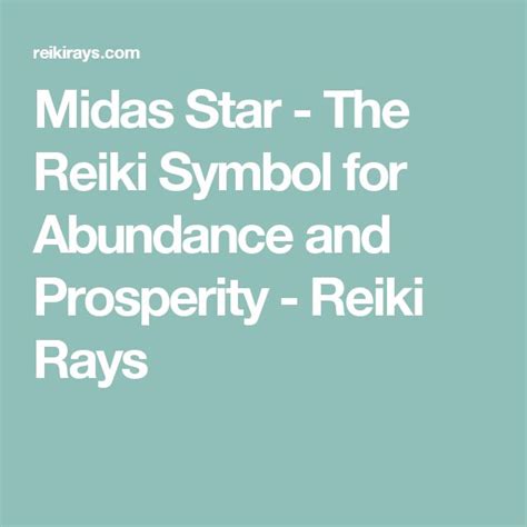 midas star the reiki symbol for abundance and prosperity reiki rays reiki symbols healing