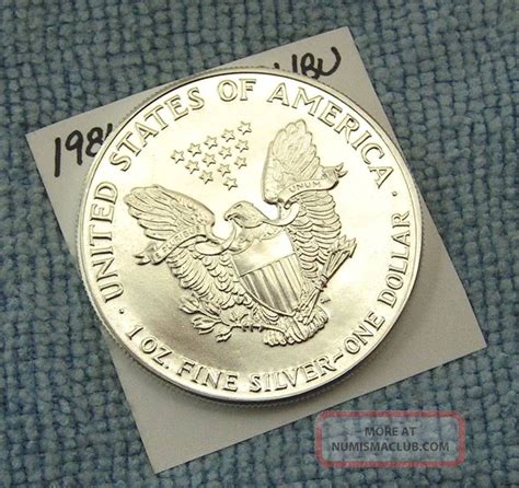 1986 American Silver Eagle Choicebu