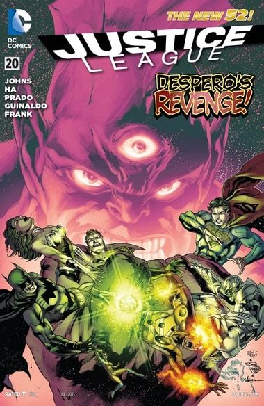 Comic Book Covers Justice League Vol 2 List