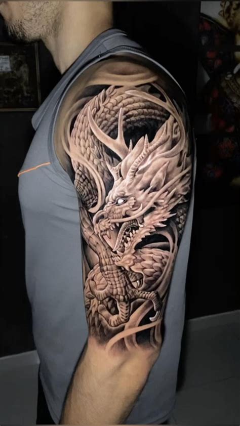 26 Traditional Dragon Head Tattoo Designs Artofit