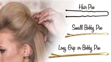 What Kind Of Bobby Pins To Use For An Updo Wavy Haircut
