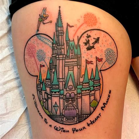 Disney Castle Tattoo Ideas