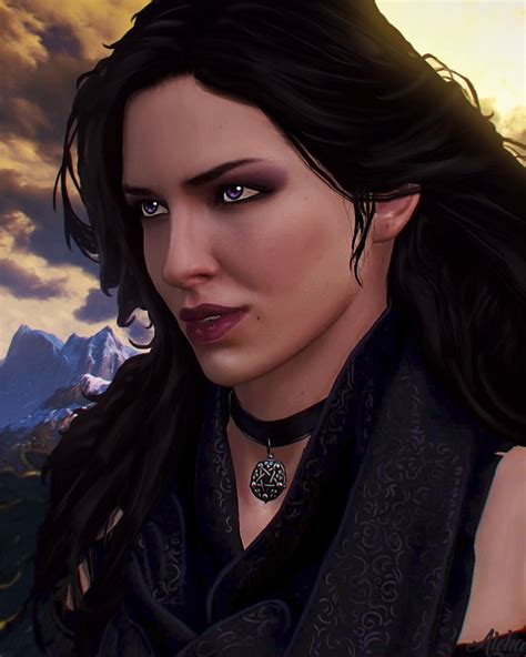 Yen By Aloha512 On Deviantart The Witcher Game The Witcher The